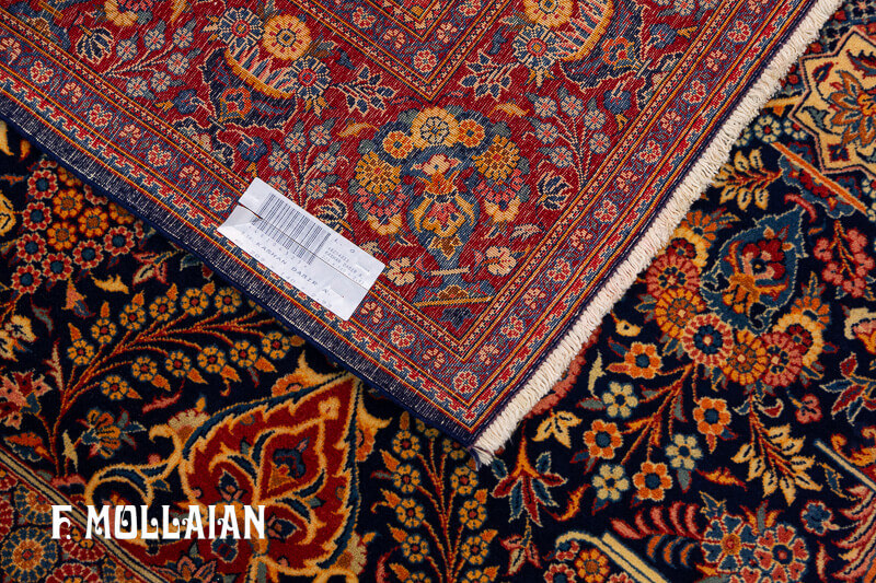 Antique Persian Kashan (Dabir) Rug n°:48204323
